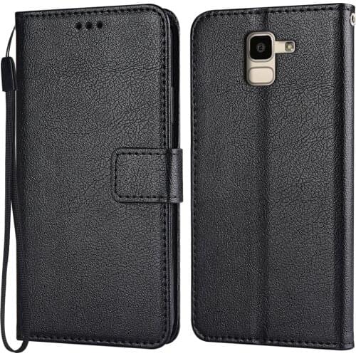 Flip Leather Case for Samsung Galaxy J6 2018 J600 J600F SM-J600F Vintage Wallet Phone Case for Galaxy J6 2018 Funda Cover