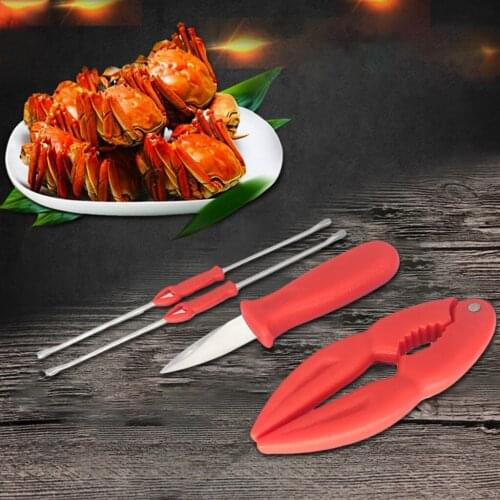 Crab Eating Tool Plastic Crab Claws Crab Fork Tool Multifunctional Crab Claws Kitchen Tools For Peeling Convenient Kitchenware