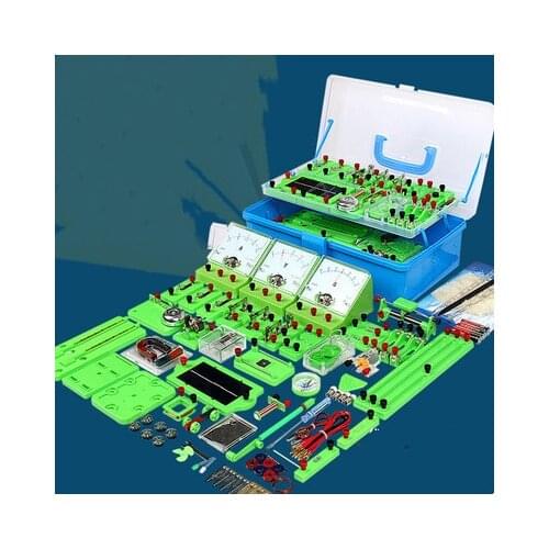 Electricity Experiment Kit Junior High School Electromagnetics Physics Experiment Equipment Kit Circuit Experiment Kit