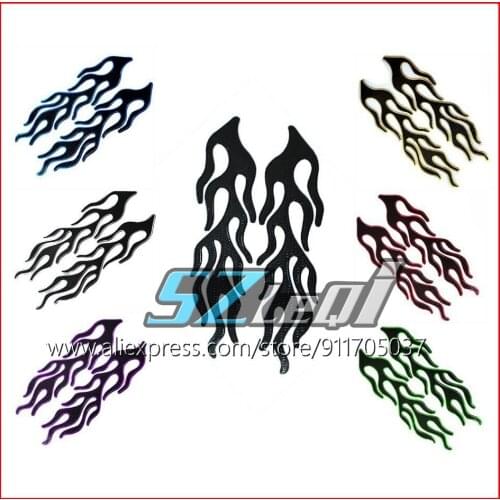 3D Rubber Fish bone Motorcycle Universal Fuel Gas Cap Cover Stickers Decals Carbon Fiber MOTO Tank Pad Protector Sticker Decal