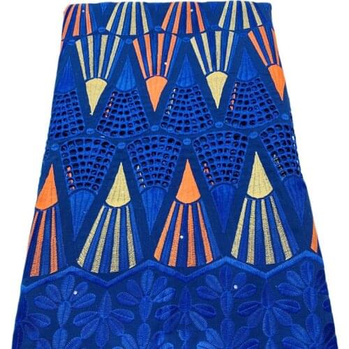 Best Quality Nigerian lace fabric Fashion African cotton swiss voile lace in switzerland white/yellow/pink/black for Party Dress