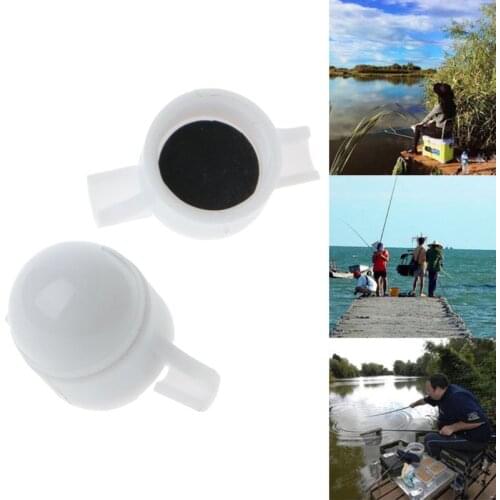 2021 New Two Size in 1 Fish Bite Night Fishing Rod Tip Clip on Alarm Alert Strike Light Fish Strike Alert