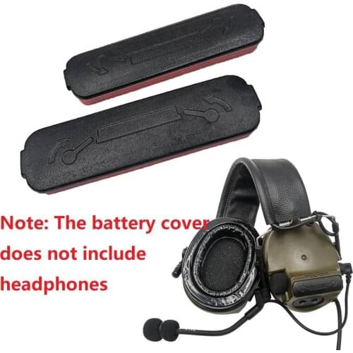 Suitable for Pickup noise reduction COMTAC III tactical headset battery cover, airsoft C3 tactical headset accessories