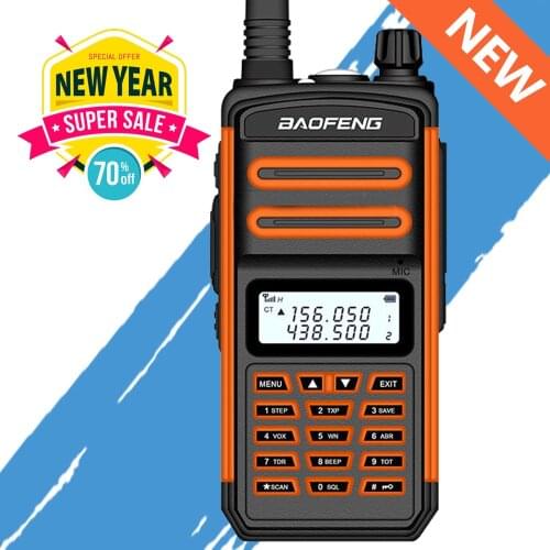 Baofeng S5 Plus Professional Walkie Talkies Long Range 30km Dual Band 2 way CB Ham Radio hf Transceiver VHF UHF Baofeng S5-Plus