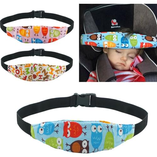 Adjustable Boy Girl Playpens Sleep Positioner Baby Saftey Pillows Infant Baby Car Seat Head Support Children Belt Fastening Belt