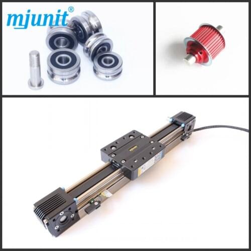 Belt drive linear motion