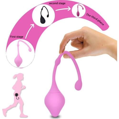 Kegel Ball For Women Vagina Tighten Exercise Ball Silicone Ben Wa Balls Love Ball Waterproof Vaginal Massager Sex Toy for women