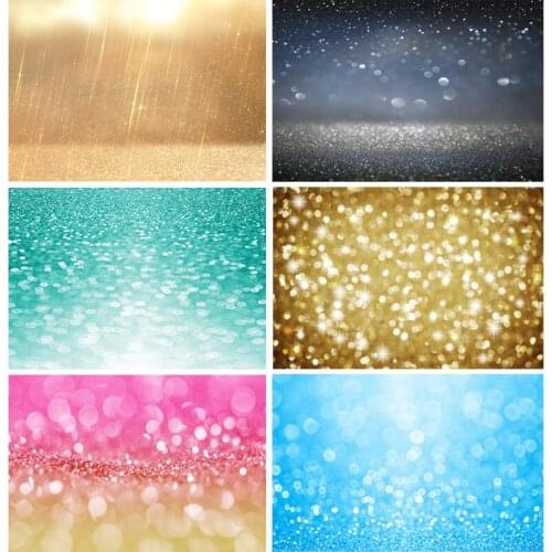 SHENGYONGBAO Art Fabric Photography Backdrops Prop Glitter Facula Light Spot Theme Photography Background 2021318GBT-12