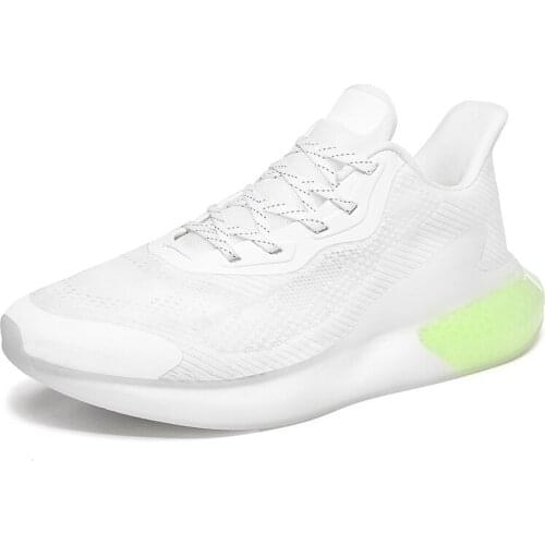 Light casual streetwear running Breathable Fashion mens mens de slip pria sepatu deporte hombre summer work white para Sneakers