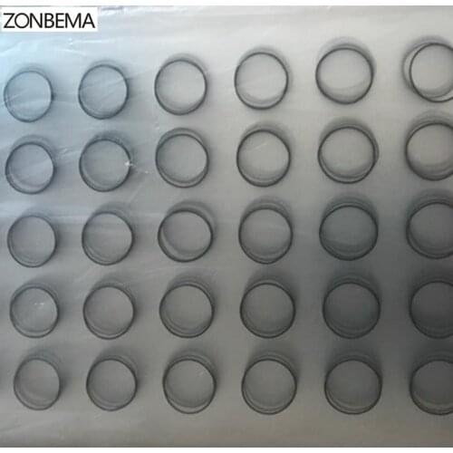 ZONBEMA Waterproof Rubber Ring for Home button Key pad Replacement Parts For iPhone 7 8 Plus