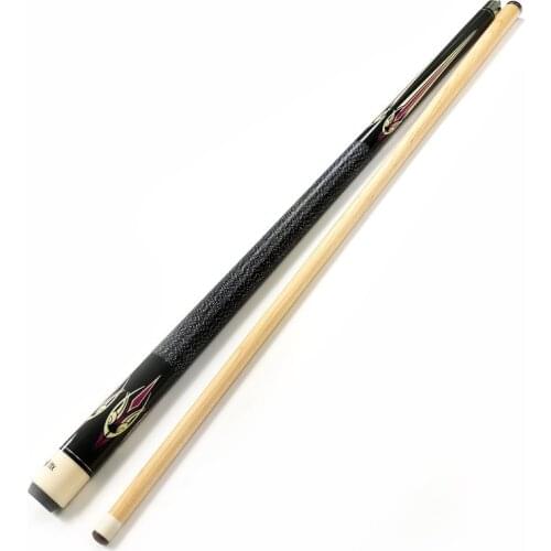 Xmlivet Free shipping 13mm Maple billiard Pool cue Sticks 1/2 split stainless steel Nine-ball Arm cue Billiards accessories