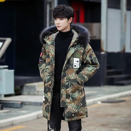 Winter Jacket Men Clothes 2020 Warm Long Duck Down Coat Large Fur Hooded Thick Mens Down Jackets Streetwear Hiver 5576