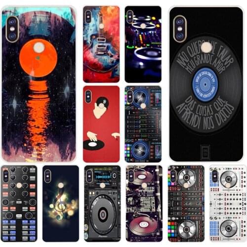 174H ddj dj music Soft Silicone Tpu Cover phone Case for xiaomi redmi 6 pro 5 plus note 6 pro 4 4x mi 8