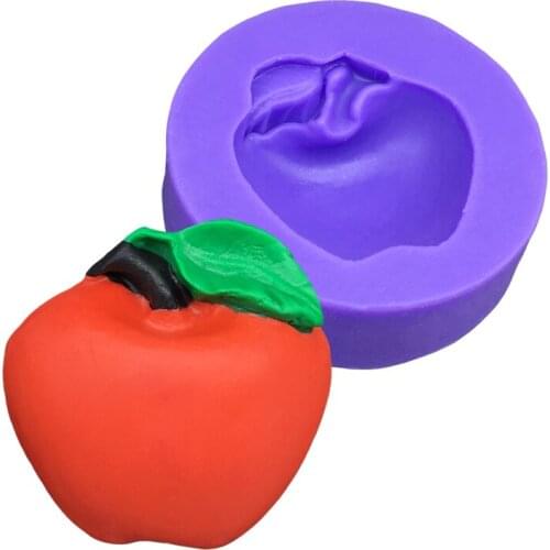 Apple Silicone Sugarcraft Chocolate Cupcake Baking Mold Resin Tools Fondant Cake Decorating Tools