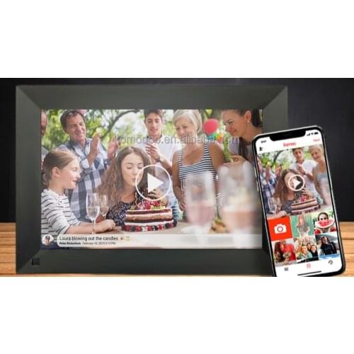 Wireless Smart Photo Frame Digital Picture Frame 10 inch 1920*1200 Touch Screen