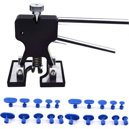 Car Body Paintless Dent Puller Lifter Repair Tool Car Dent Remover Tabs With 20pcs Attached Pads
