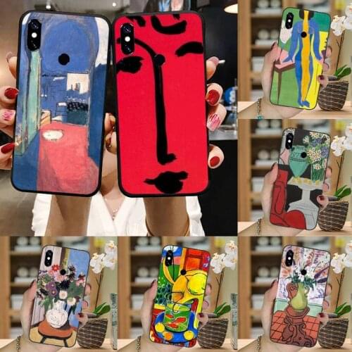 Henri Matisse Art Painting Phone Cases For Xiaomi Redmi note 7 8 9 pro 8T 9A 9S Mi Note 10 Lite pro