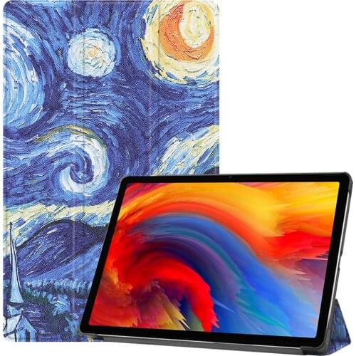 Xiaoxin Pad Plus Case Flip Smart Case For Lenovo Tab Plus J607 J607F 2021 Auto Sleep Wake Up Ultra Slim Stand Tablet Cover