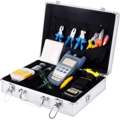 Hot Sell Fiber Optic FTTH Tool Kit FC-6S Cleaver Optical Power Meter for fibre network