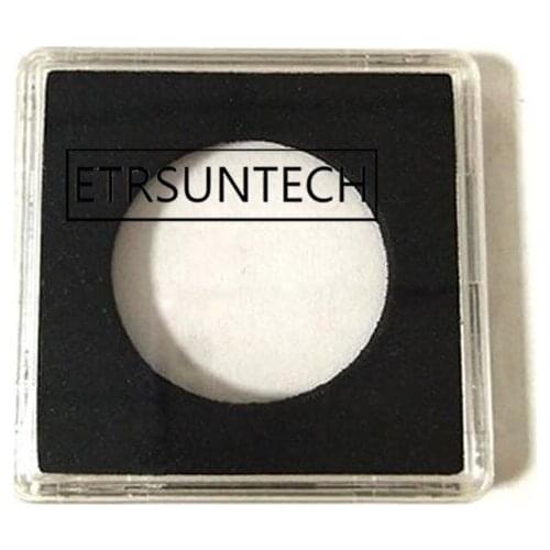 200pcs Quality Box Coin Holder Capsules Container Coin Transparent Gaine New Coin Square Storage Box Display Plastic