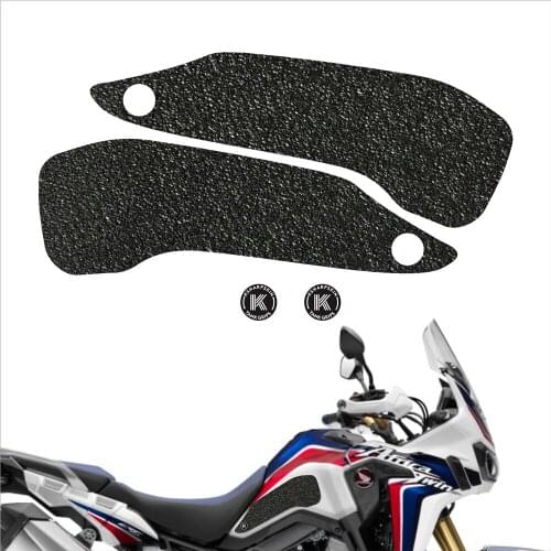 KSHARPSKIN Fuel tank grip motorcycle sticker Fuel tank side protection decal for HONDA 16-18 AFRICA TWIN DUCATI