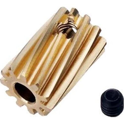 T-Rex 450 Copper Motor Pinion Helical Gear 3.17mm 11T 12T