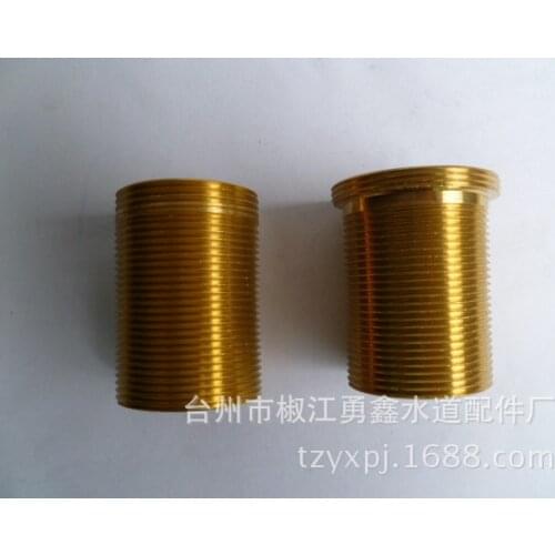 M32/M37 Faucet mounting fixtures thick copper high foot straight nut hot and cold single hole fixed faucet faucet accessories