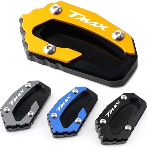New For Yamaha T-MAX TMAX 530 560 SX DX TMAX530 TMAX560 Tech-Max Motorcycle Kickstand Side Stand Extension Pad Enlarge Plate