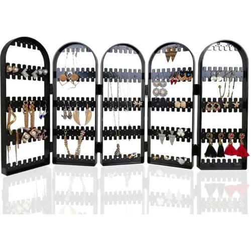 120/180/240/360 Confucius pendant earrings plastic creative folding display box storage earrings display jewlery organizer