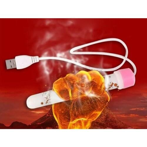 USB Heating Rod Bar Masturbator Cup Warm Stick Vagina Warmer Torch Erotic Sex Toys for Couples Adult Sex Products