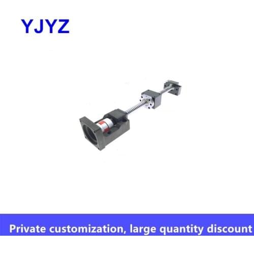 High-precision ball screw, 2005 left-hand screw+left-hand nut+HM15-60 (cast iron)+BF15+DSG20H+XB30*40-12*14(C7)/(C5)