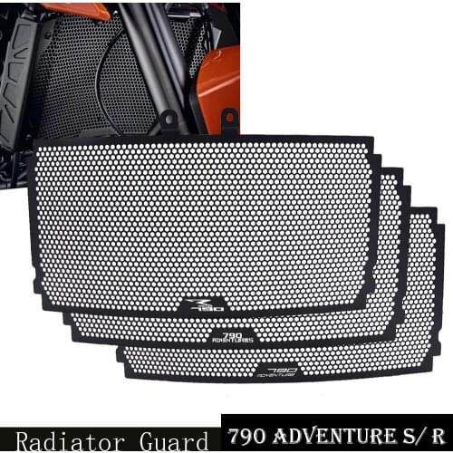 For 790 Adventure R/S 2019-2021 2020 Motorcycle Radiator Grille Grill Guard Cover Protector 890 Adventure Radiator Guard 2021