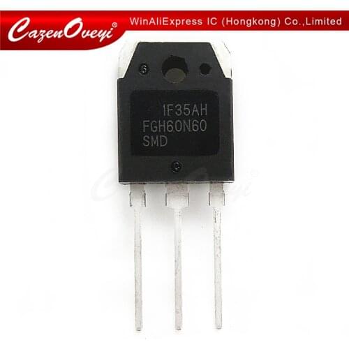 10pcs/lot FGH60N60SMD FGH60N60 60N60SMD TO-247 IC In Stock