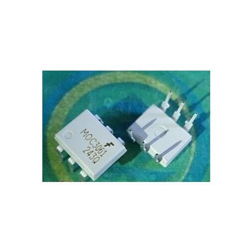 20pcs Fairchild MOC3061 FSC DIP-6 Optoisolators - Triac