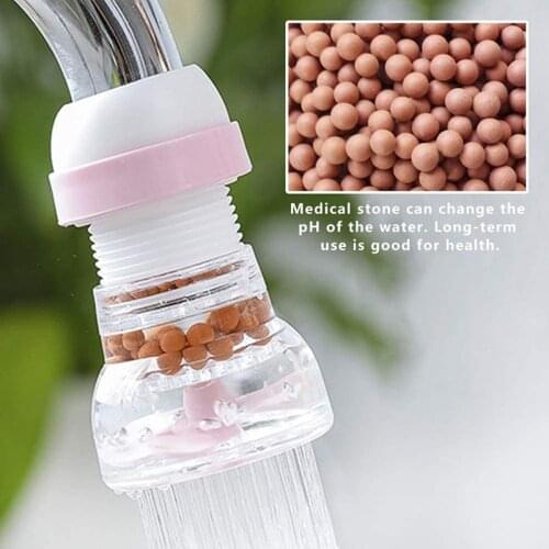 360 Degree Rotating Faucet Adapter Universal Anti Splash Filter Tap Sprayer Nozzle Retractable Faucet Extender for Kitchen