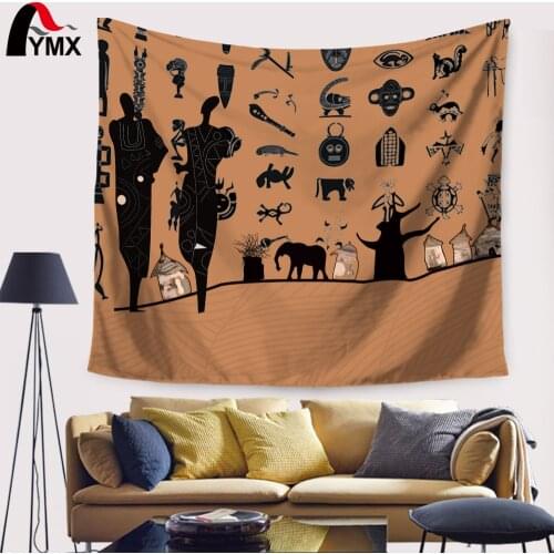 Africa India Style Mandala Tapestry Hippie Wall Hanging Tapestries Boho Bedspread Beach Towel Yoga Mat Blanket Home Decorative