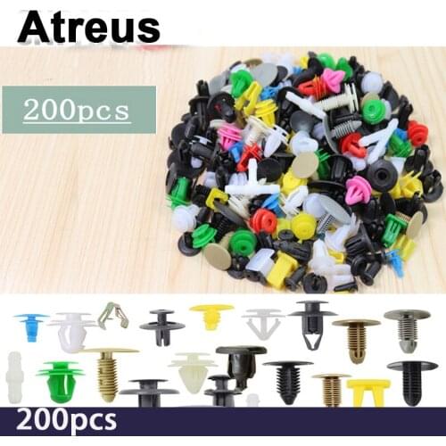 Atreus For Lexus Honda Civic Opel astra h j Mazda 3 6 Kia Rio Ceed Volvo Mixed Fastener Car Bumper Fender Rivet Retainer Clips