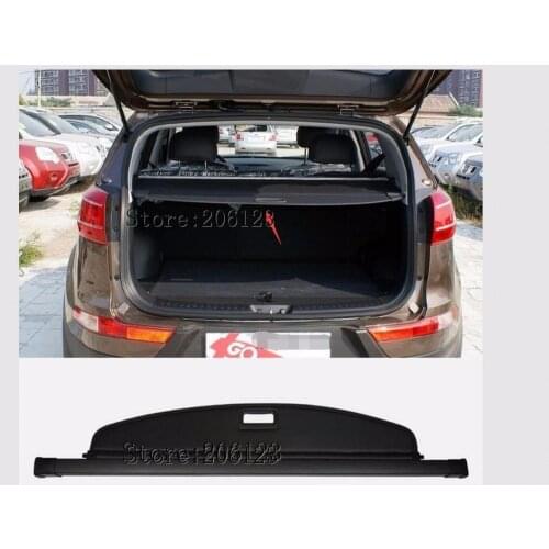 Car Styling Auto Retractable Rear Trunk Security Cargo Cover Security Shield For Kia Sportage 2010 2011 2012 2013 2014 2015
