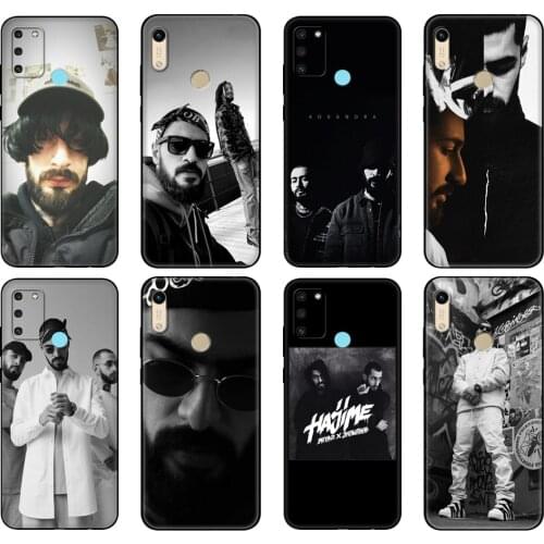 Black tpu Case For Huawei Honor 8a Prime 8s Prime 9 Lite honor 9A 9C 9X Premium 9x Pro 9S Case Cover Miyagi & Andy Panda