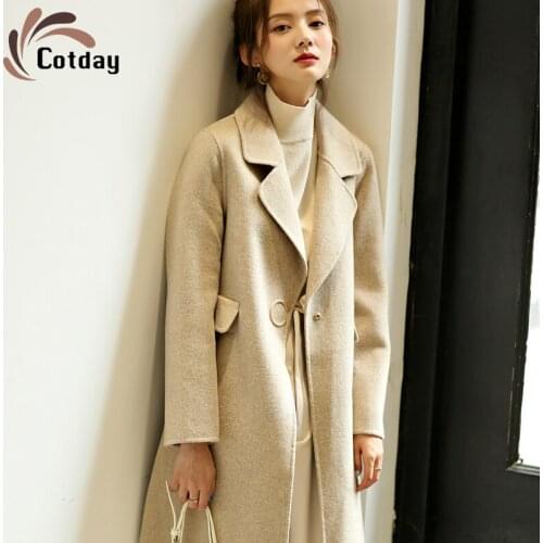 Женские стильные пальто Cotday China At AliExpress