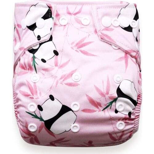 Hot Selling 3 Babyland Baby Bamboo Charcoal Diapers +3 Thick Bamboo Charcoal Inserts Feeling Good for Baby Day and Night Onsale