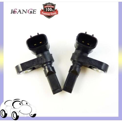 ISANCE 2 Pcs Front Rear Left ABS Wheel Speed Sensor For Lexus GX460 LX570 Toyota FJ Cruiser Tacoma OEM# 8954360050 / 8954260050