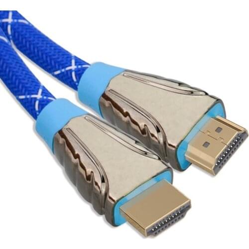 HDMI a HDMI Cavo di 1 m 2 m 3 m 5 m 10 m Maschio a Maschio di Alta HDMI 4 K 3D 1080 P per Tablet Videocamera MP4 DVD