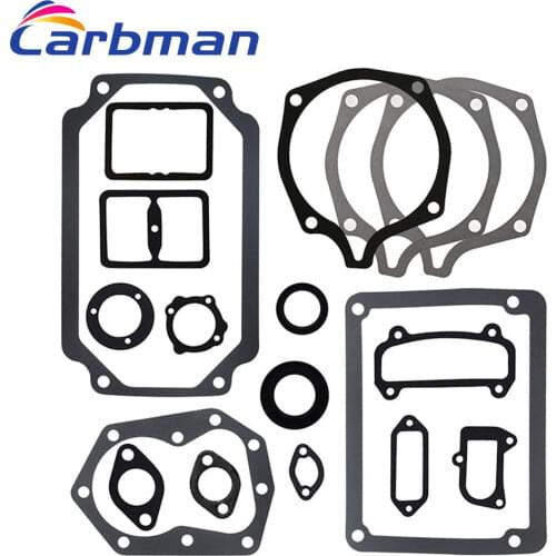 Carbman Complete Gasket Kit Engine Head For Kohler K241 K301 K321 10 12 14 hp Walk Mowers 47 755 08-S Gasket Kit Set