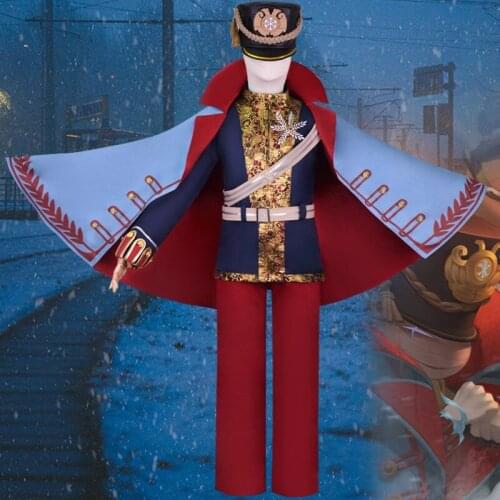 Hot Game Identity V Cosplay Costumes Set Robby White Cosplay Costume Original Skin Ewan Party Anime Cosplay Outfits Set