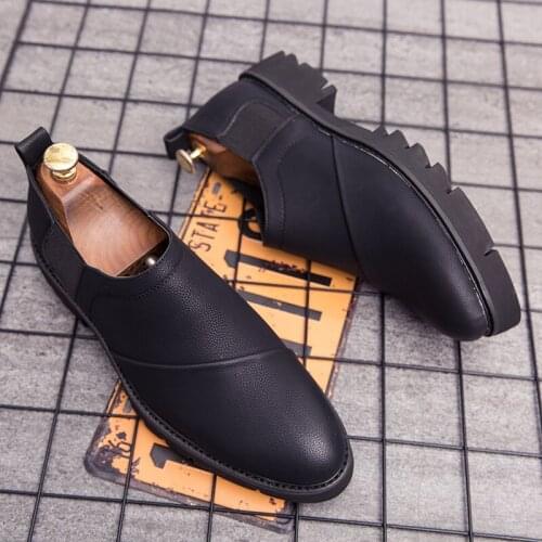 Mens shoes fashionable casual thick shoes mens shoes mens casual wear outdoor ventilation shoes wedding party shoes EUR 37-44
