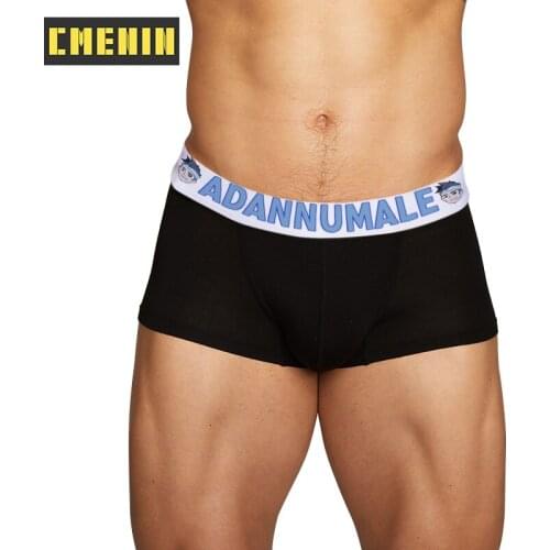 CMENIN New Brand Cotton Gay Sexy Men Underwear Man Boxer Underpants Soft Cuecas Mens Panties Bxoers Shorts Box AD7104