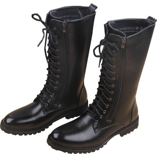 Men Winter Boots Men Leather Boots Safety Shoes New Keep Warm Men Boots Work Shoes Fashion High Snow Boots Winter Men Shoes