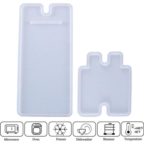New DIY crystal glue mold mobile phone holder silicone mirror mold high handmade A5N5