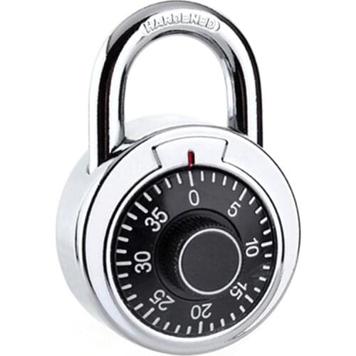 New Digit Combination Code Rotary Padlock Ound Dial Number Luggage Suitcase Security Locker Suitcase Drawer Cabinet Swing Lock